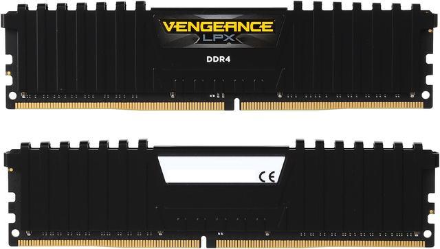 Corsair (CMK16GX4M2B3000C15) Vengeance LPX 16GB (2x8GB) DDR4 3000Mhz CL15  XMP 2.0 High Performance Desktop Memory Kit Black